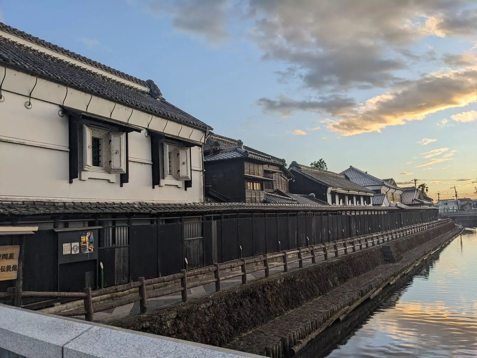 A warehouse district in Tochigi